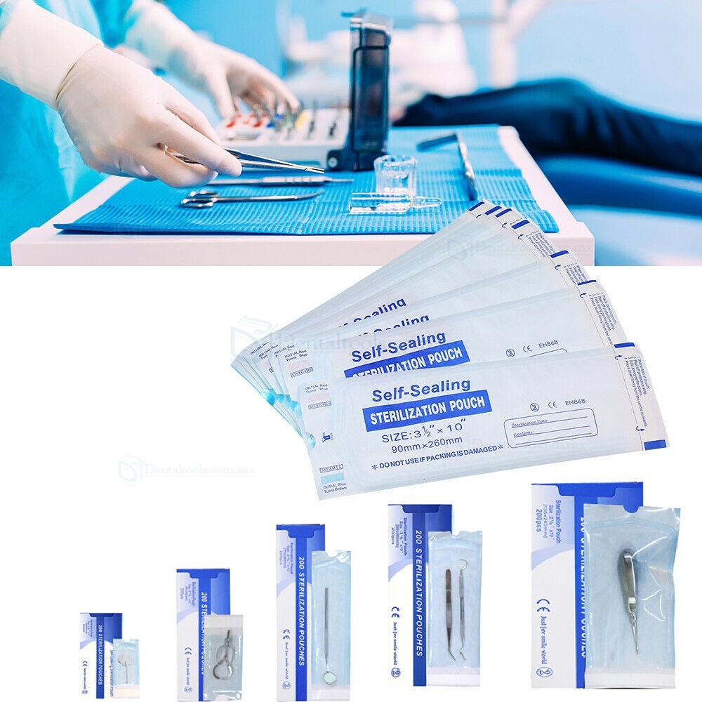 200 Bolsas Autosellables para Esterilizaci&oacute;n Dental